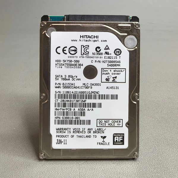 Жесткий диск Hitachi 500 ГБ 2.5