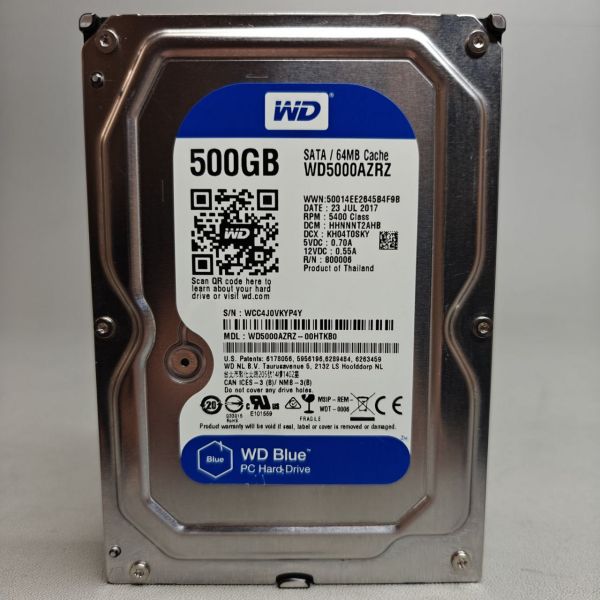 Жесткий диск Western Digital WD5000AZRZ 500Gb IntelliPower SATAIII 3.5