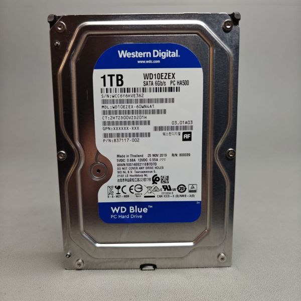 Жесткий диск Western Digital WD Blue 1 TB WD10EZEX