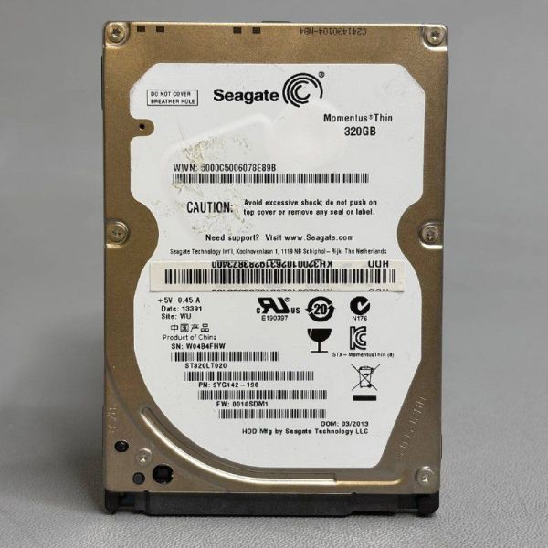 Жесткий диск Seagate Momentus Thin ST320LT020 320Gb