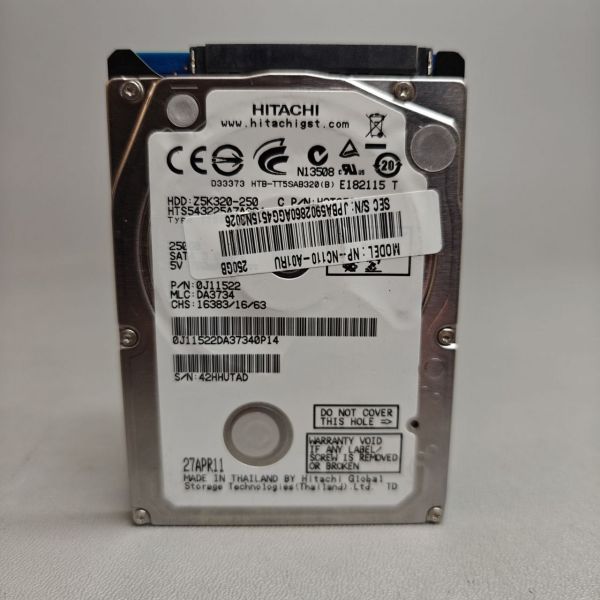 Жесткий диск HGST 250 ГБ HTS543225A7A384 Z5K320-250