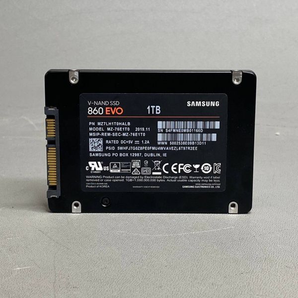 SSD Samsung 860 EVO 1 Тб MZ-76E1T0BW