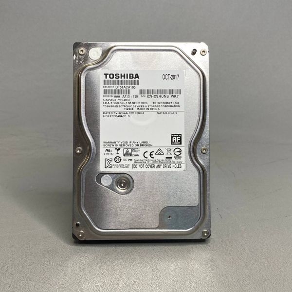 Жесткий диск Toshiba 1 ТБ DT01ACA100