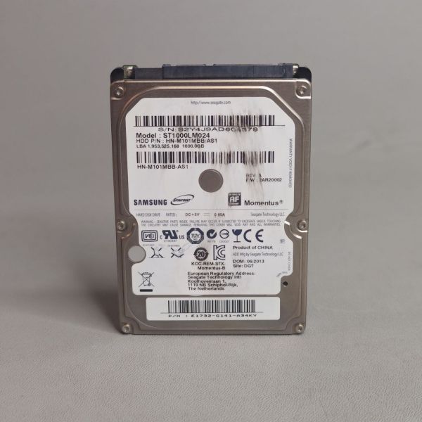 Жесткий диск Samsung 1Tb ST1000LM024
