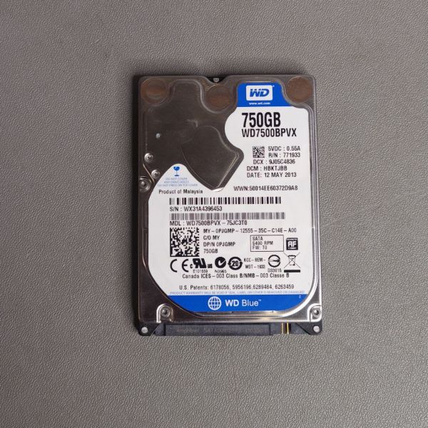 Жесткий Диск Western Digital WD7500BPVX 750Gb SATAIII 2,5