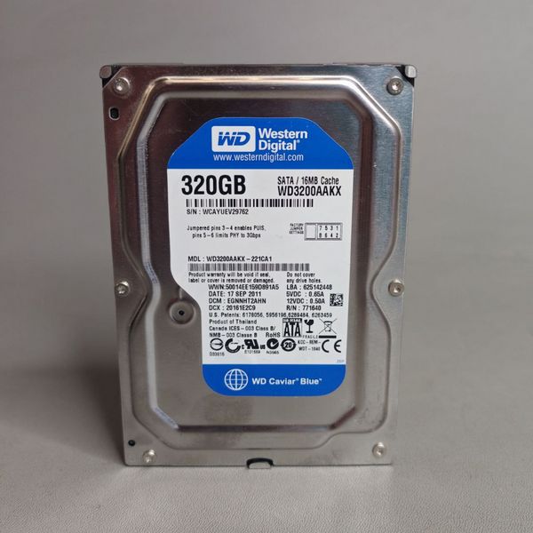 Жесткий диск Western Digital WD3200AAKX 320Gb SATAIII 3.5
