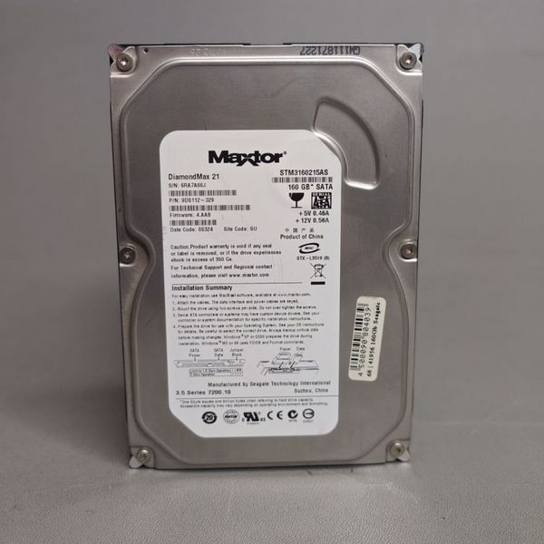 Жесткий диск Maxtor STM3160215AS 160Gb SATAII 3,5