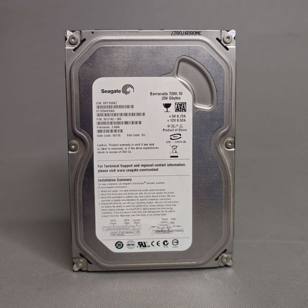Жесткий диск Seagate ST3250410AS 250Gb SATAII 3,5