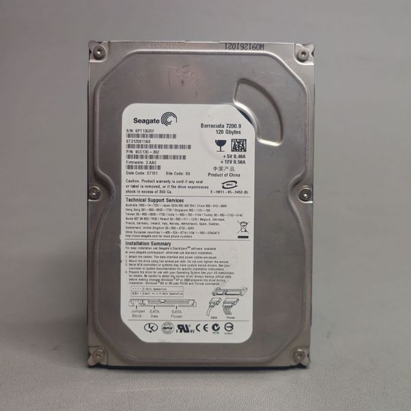 Жесткий диск Seagate ST3120811AS 120Gb