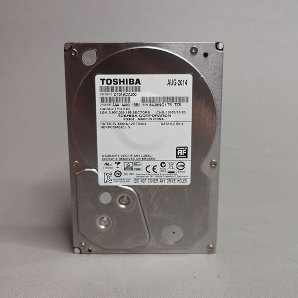 Жесткий диск Toshiba DT01ACA200 2Tb SATAIII 3,5