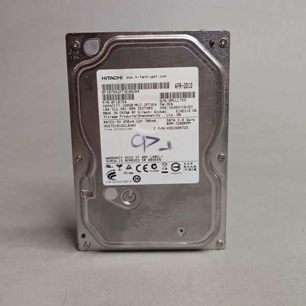 Жесткий диск SATA-II 160Gb Hitachi Deskstar HDS721016CLA382
