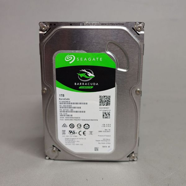 Жесткий диск 1 ТБ Seagate BarraCuda (ST1000DM010)