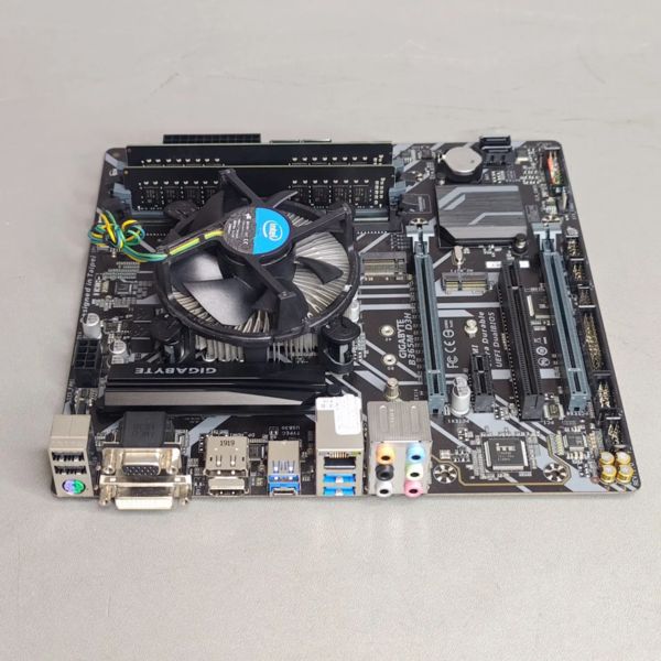 Комплект мат плата Gigabyte b365m-d3h s-1151v2 + Core i3 -8100 + 16Gb+ кулер