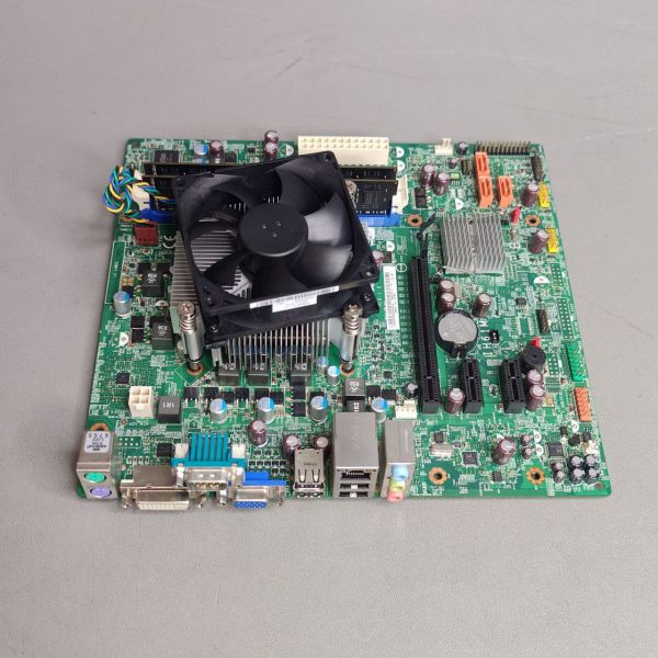 Комплект мат. плата s-1155 + core i3-2100 + 4Gb + кулер