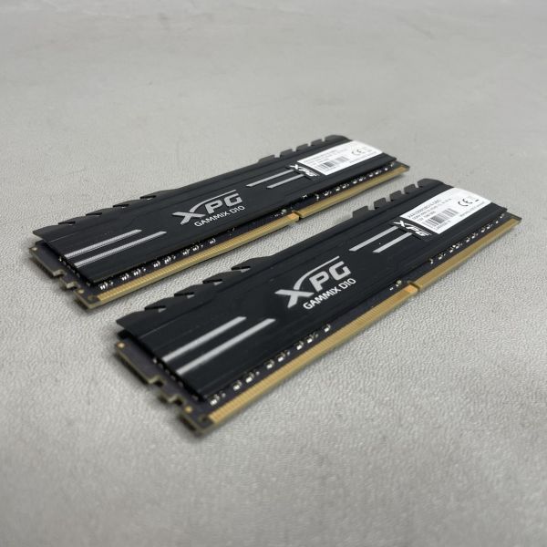 Оперативная память ADATA DDR4 16Gb (2x8Gb) 2666MHz pc-21300 XPG GAMMIX D10 Black (AX4U266638G16-DBG)