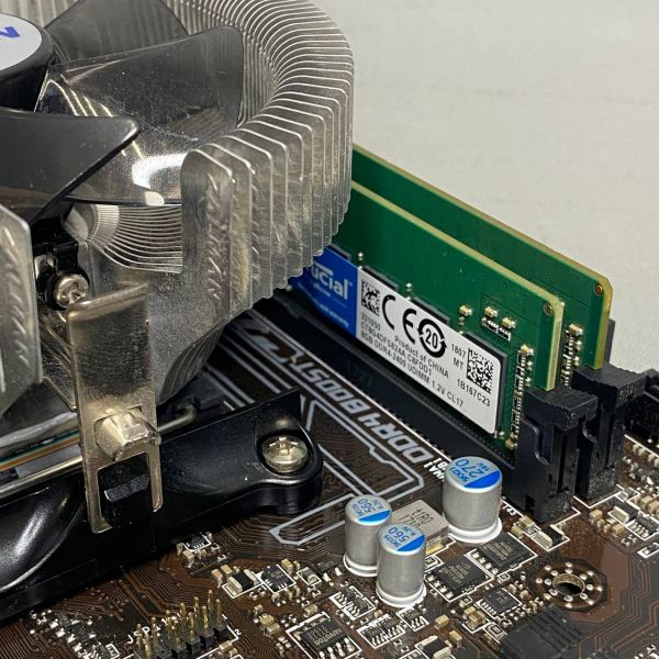 Комплект Материнская плата Asrock A320M PRO-VD PLUS+ Ryzen 3 1200G+16Gb+Кулер