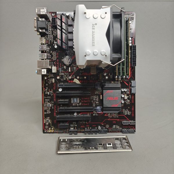 Комплект мат. плата ASUS PRIME B350-PLUS AM4 + Ryzen 5 1600 + 16Gb + кулер