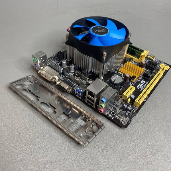 Комплект мат плата s-1150(H81) + core i5-4440+ 8Gb+ кулер