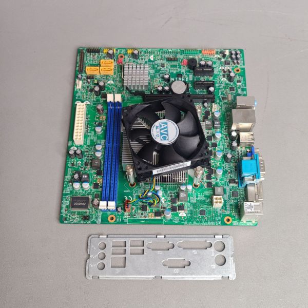 Комплект мат. плата s-1155 + core i3-2100 + кулер