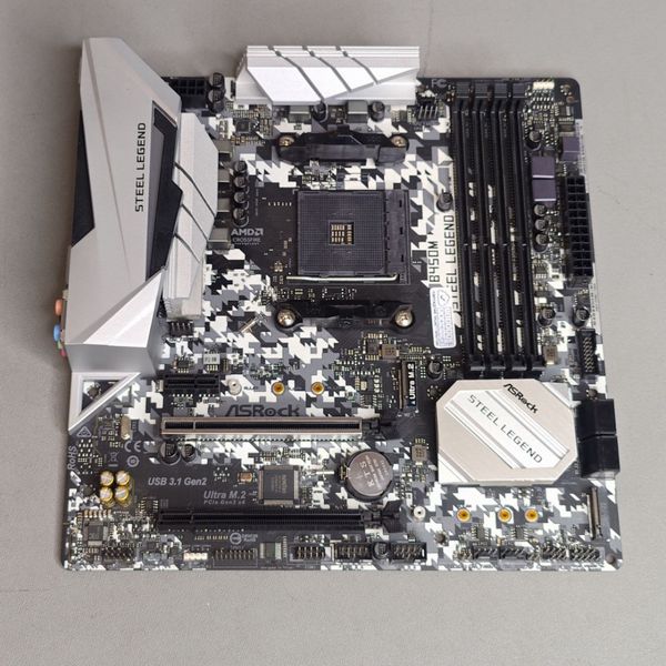 Материнская плата ASRock B450M STEEL LEGEND