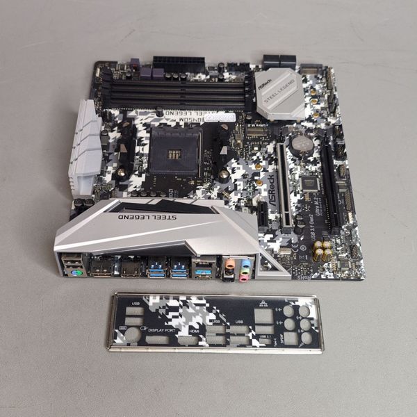 Материнская плата ASRock B450M STEEL LEGEND