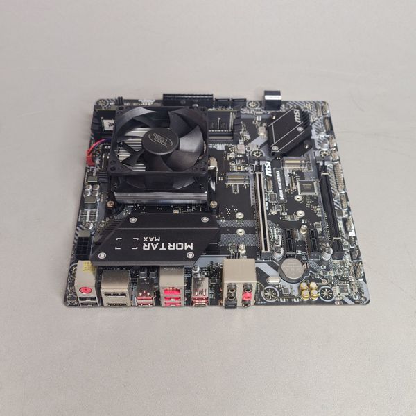 Комплект MSI B450M mortar MAX +R3 3200G + 8Гб + кулер