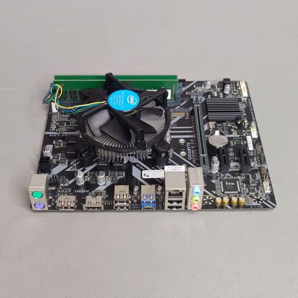 Комплект мат. плата Gigabyte H310M A (s-1151v2) + Core i3-8100 + 16Gb + кулер