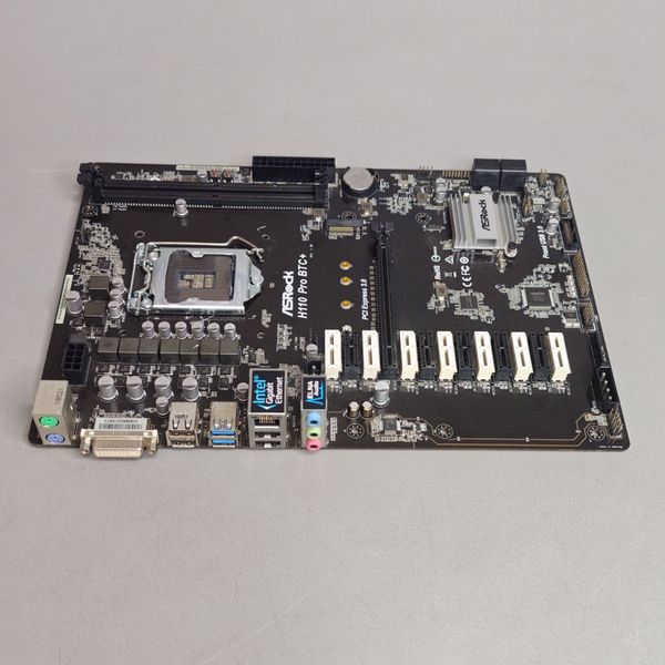 Материнская плата ASRock H110 Pro BTC+