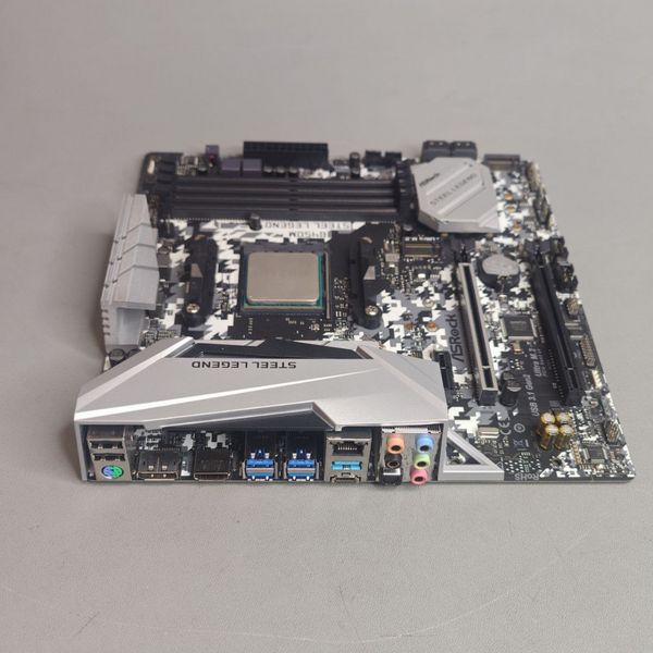 Комплект мат. плата ASRock B450M STEEL LEGEND + R3 3200G