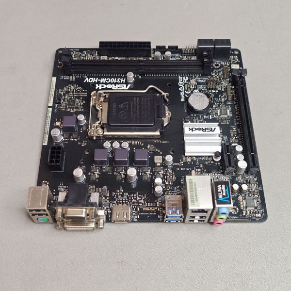 Материнская плата ASRock H310CM-HDV (LGA 1151-v2 / Micro-ATX)
