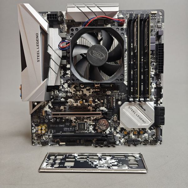 Комплект: ASRock B450M STEEL LEGEND + R3 3200G + 16 ГБ + Кулер