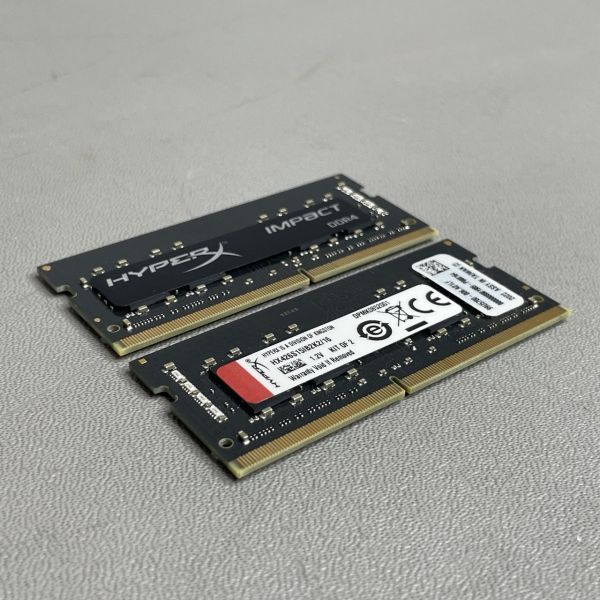 Оперативная память SODIMM 16GB(2*8GB) DDR4-2666 HyperX HX426S15IB2K2/16 Impact