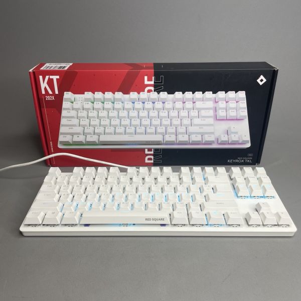Игровая клавиатура Red Square Keyrox TKL g3ms White (RSQ-20033)