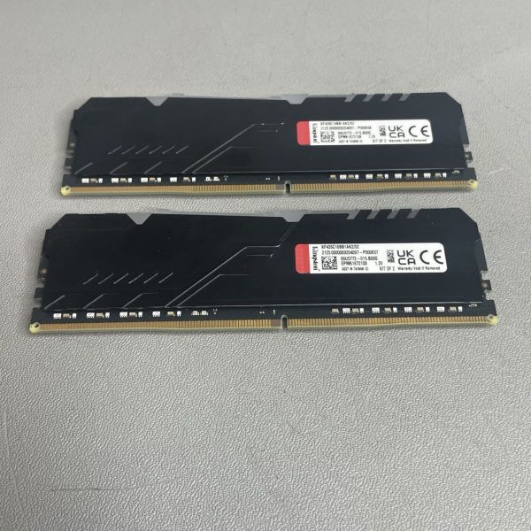 Оперативная память KINGSTON FURY Beast RGB DIMM DDR4 32GB (2x16GB) 2666 MHz (KF426C16BB2AK2/32)