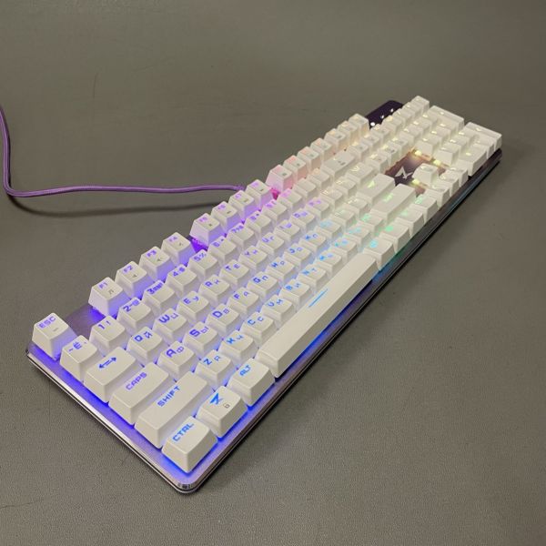 Механическая Клавиатура ZET GAMING Blade Kailh Red (ZG-FL-B104Red-PBT-PURP)