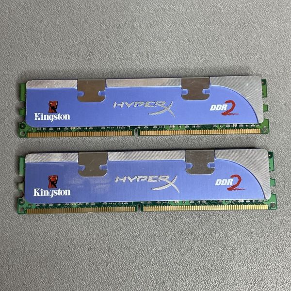 Оперативная память Kingston 2 ГБ (1 ГБ x 2 шт.) DDR2 1066 МГц DIMM (KHX8500D2/1G)