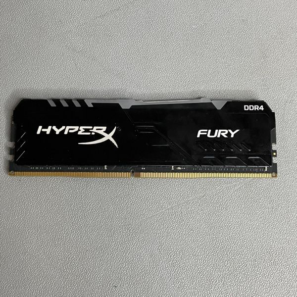 Оперативная память Kingston HyperX FURY Black RGB 16Gb (HX432C16FB3AK2)