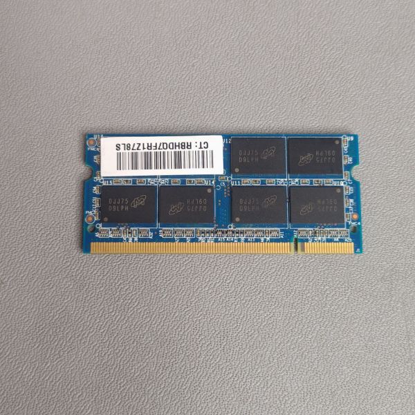 Оперативная память для ноутбука Ramaxel 2 ГБ DDR2 800 МГц SODIMM (RMN2230MJ48D8F800H)