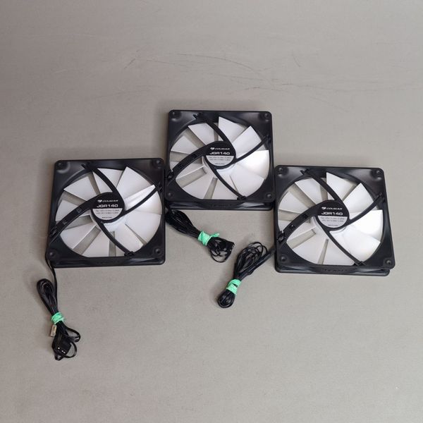 Комплект вентиляторов Cougar JGR140 140x140x25мм 3 шт.