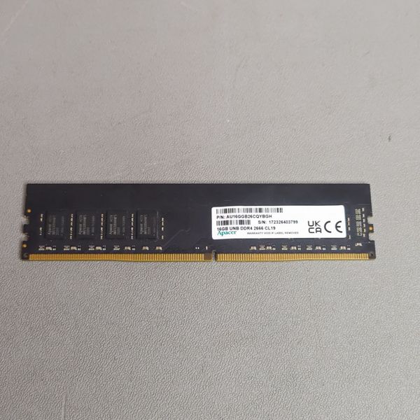 Оперативная память Apacer DDR4 16Gb 2666MHz CL19 1.2V (AU16GGB26CQYBGH)