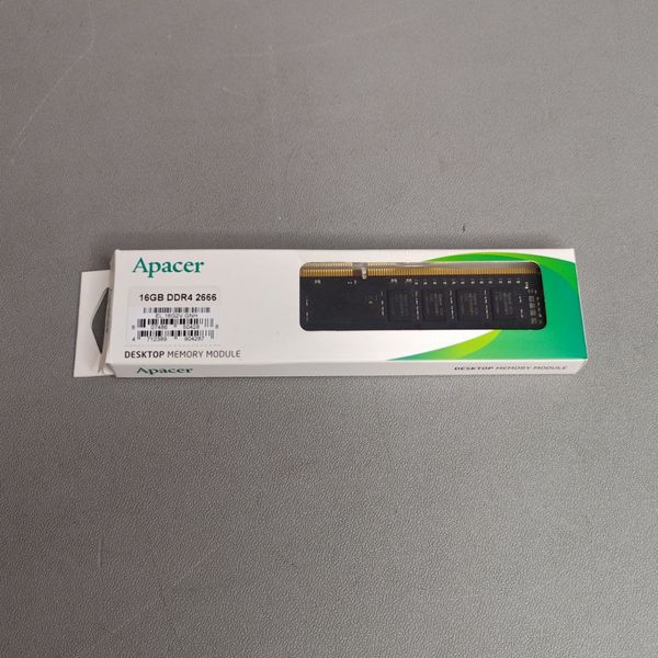 Оперативная память Apacer DDR4 16Gb 2666MHz CL19 1.2V (AU16GGB26CQYBGH)