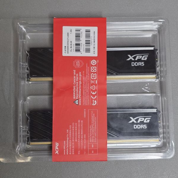 Оперативная память ADATA XPG Lancer Blade [AX5U6000C3616G-DTLABBK] 32 ГБ