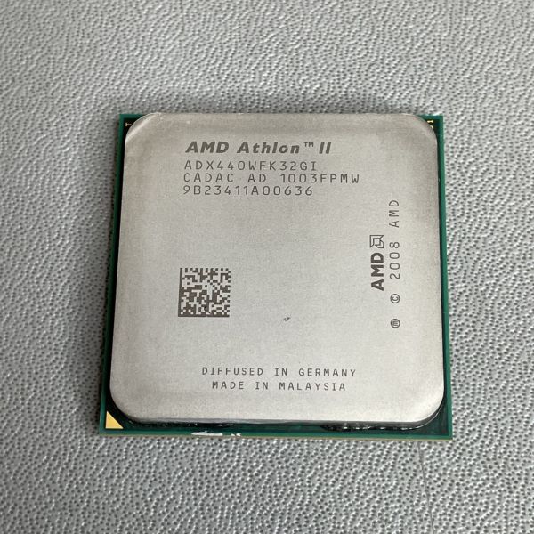 Процессор AMD Athlon II X3 440 AM3, 3 x 3000 МГц, OEM