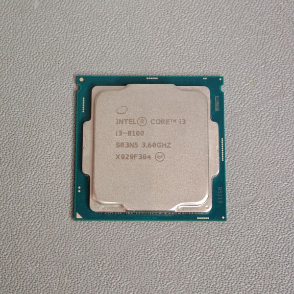 Процессор Intel Core i3-8100 LGA1151 v2, 4 x 3600 МГц, OEM