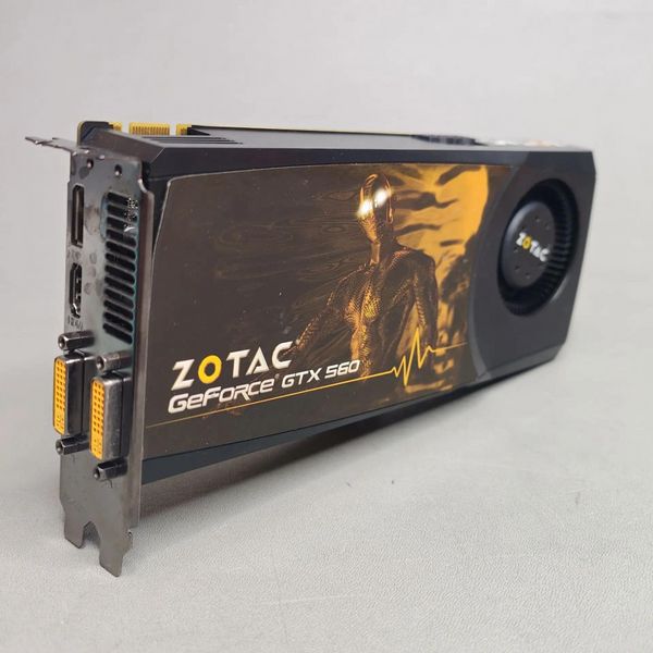 Видеокарта Zotac NVIDIA GeForce GTX 560 1ГБ GDDR5, (zt-50708-10m)