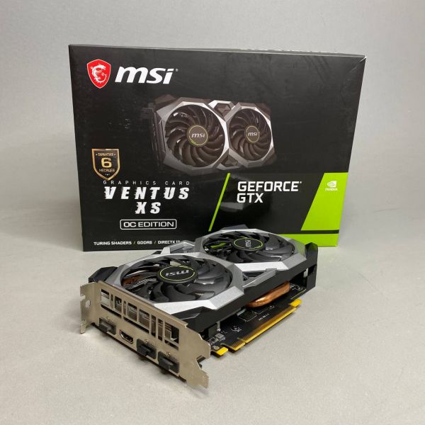 Видеокарта MSI NVIDIA GeForce GTX 1660 SUPER VENTUS XS OC 6ГБ OEM