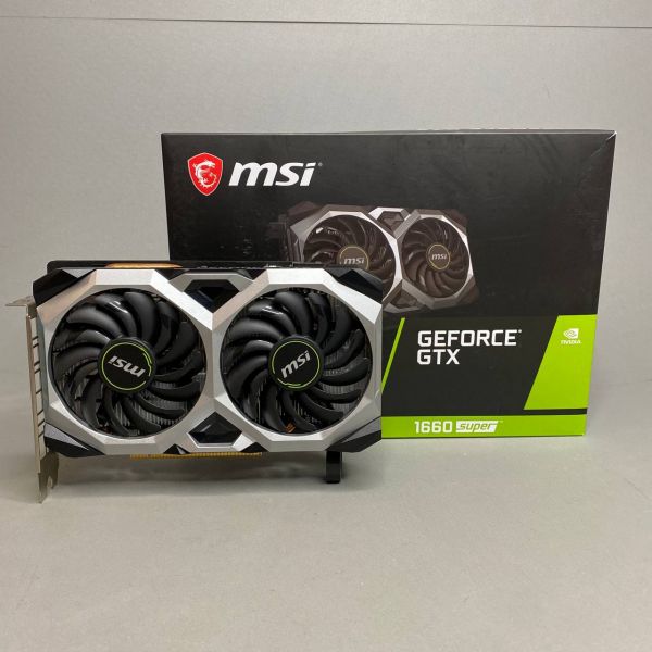Видеокарта MSI NVIDIA GeForce GTX 1660 SUPER VENTUS XS OC 6ГБ OEM