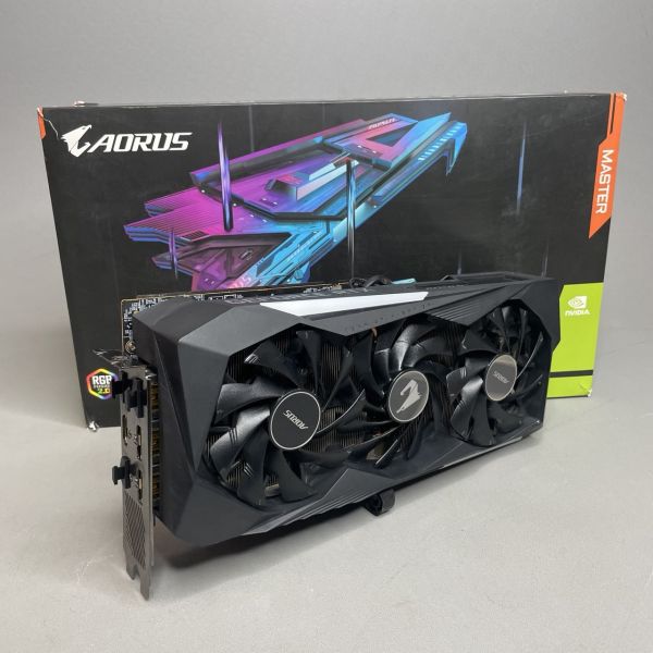 Видеокарта GIGABYTE AORUS GeForce RTX 3070 MASTER 8G (GV-N3070AORUS M-8GD)