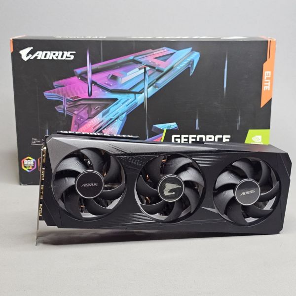 Видеокарта GIGABYTE AORUS GeForce RTX 3060 ELITE 12G (GV-N3060AORUS E-12GD) (rev. 2.0)
