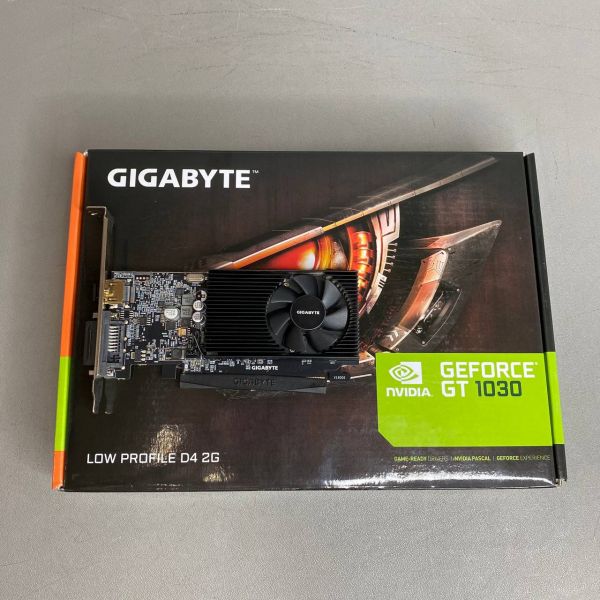 Видеокарта GIGABYTE GeForce GT 1030 2GB Low Profile (GV-N1030D4-2GL)